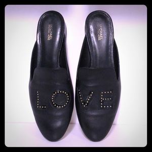 MICHAEL Michael Kors Natasha LOVE studded mules